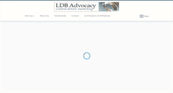Desktop Screenshot of ldbadvocacy.com